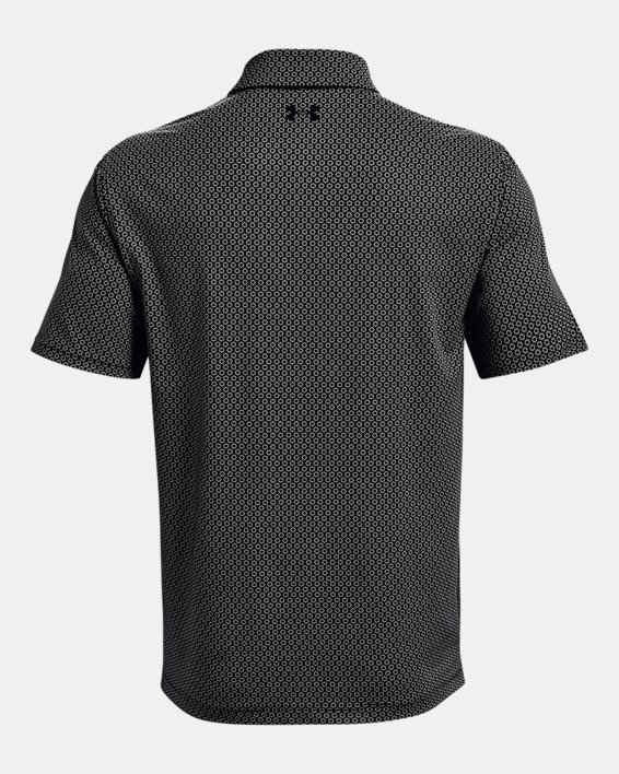 Men's UA Tee To Green Printed Polo in Black image number 5